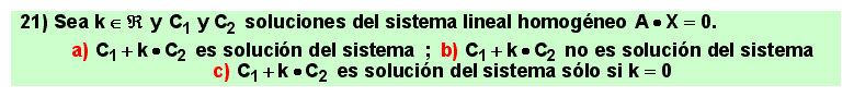21 Combinación lineal de soluciones de un sistemas de ecuaciones lineales