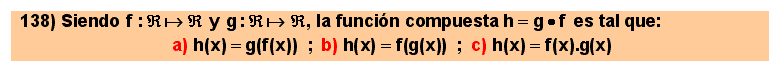 138 Composición de funciones, funciones compuestas