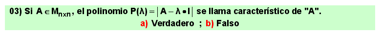 03
Álgebra de lo Lineal: autovalores, autovectores, diagonalización de matrices cuadradas.