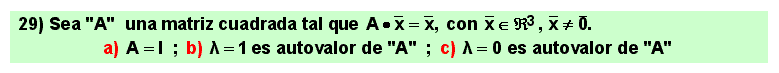 29
Álgebra de lo Lineal: autovalores, autovectores, diagonalización de matrices cuadradas.