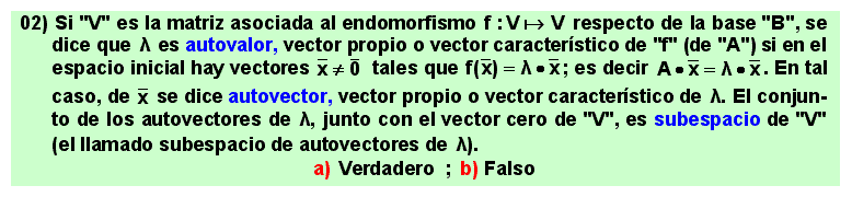 02
Diagonalización de endomorfismos
