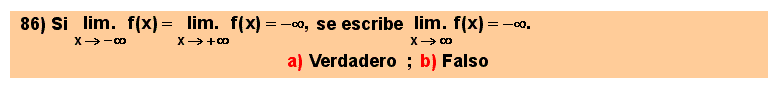 86 Limite menos infinito de una función en el infinito