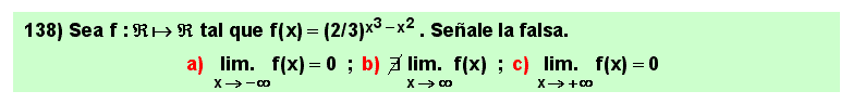 138 Test sobre el límite en el infinito del función exponencial cuyo exponete es un cociente de polinomios, Matemáticas, Cálculo Diferencial, Universidad, Bachillerato 