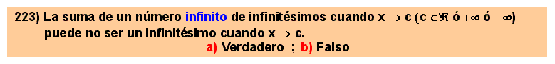 223 La suma de un número infinito de infinitésimos en 