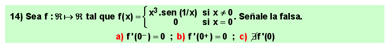 14 Derivadas laterales de una función en un punto, infinitésimo, función acotada