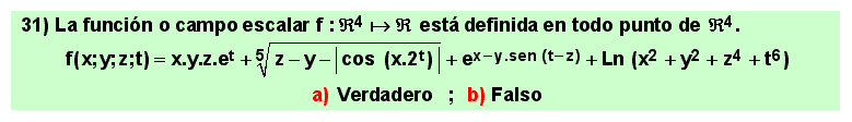 31 Ejemplo de dominio de definición de una función o campo escalar, Matemáticas, Cálculo Diferencial de varias variables, Universidad