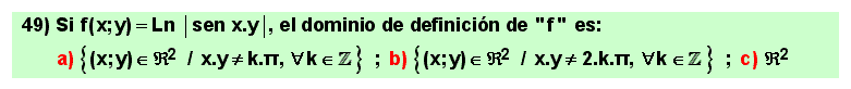 49 Ejemplo de dominio de definición de una función o campo escalar