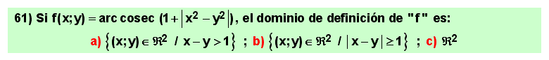 61 Ejemplo de dominio de definición de una función o campo escalar