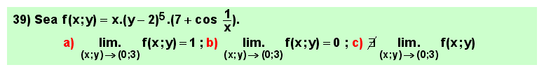 39 Problema límite del producto de una función que tiene limite cero en un punto por otra que está acotada en dicho punto