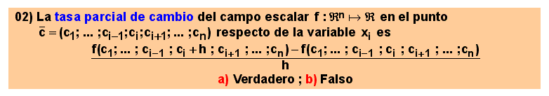02 Tasa parcial de cambio de una función de varias variables