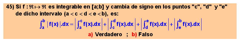 45 Calculo de la integral del valor absoluto de una función en un intervalo