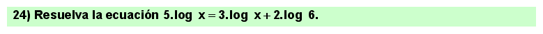24 Ecuaciones logarítmicas. Ejercicio resuelto 1.