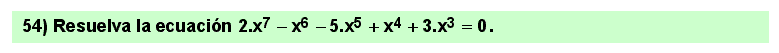 54 Polinomio con ceros múltiples. Ejercicico 2