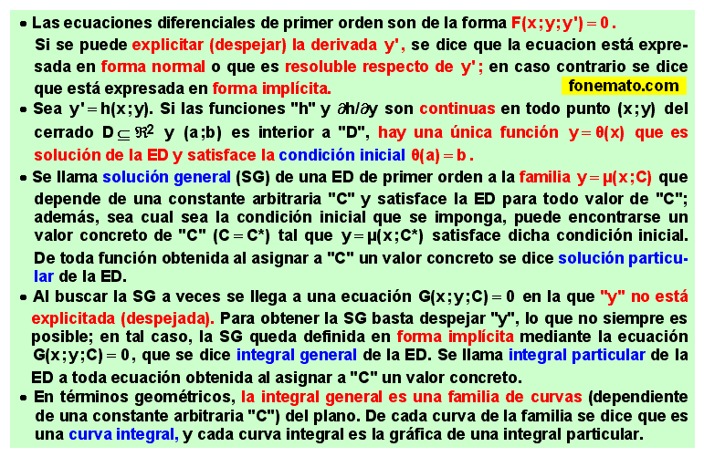 03 Ecuaciones diferenciales de primer orden