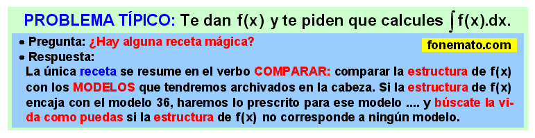 03 El problema del cálculo de primitivas