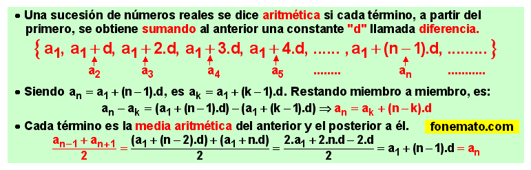 03 Sucesión aritmética