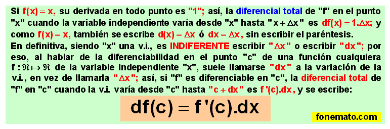 04 Diferencial total de una variable independiente