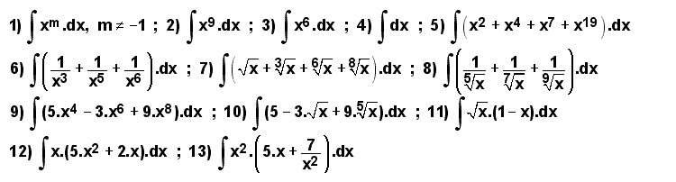 05.01.02 Trece ejercicios