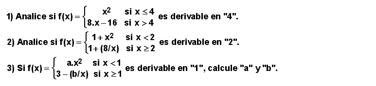 05.06 Tres ejercicios (Con funciones definidas a trozos)