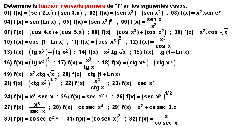 08.04 Treinta y dos ejemplos (Funciones circulares)