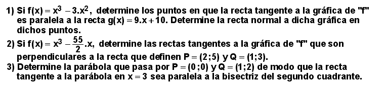 08.07 Tres ejercicios