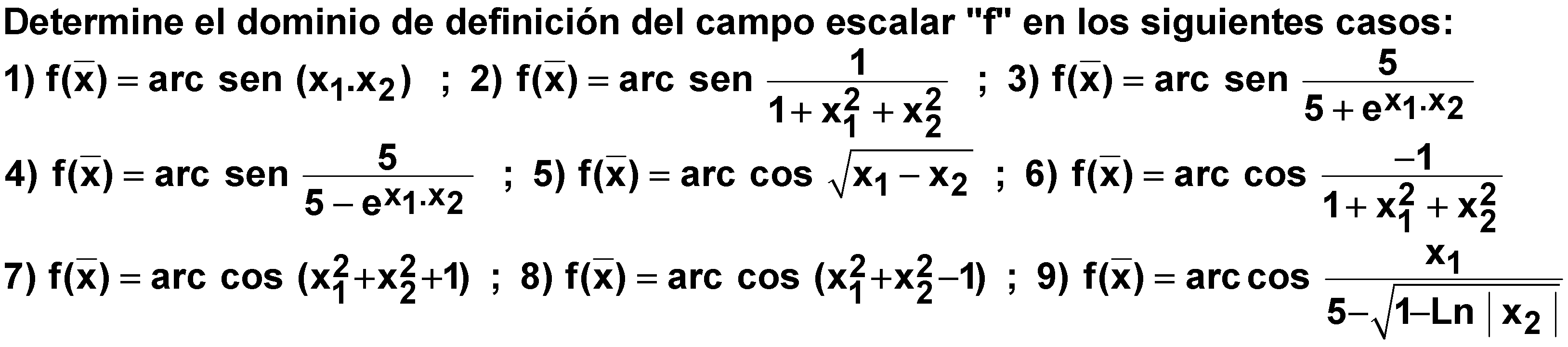 10.07 Ejemplos (con funciones trigonométricas inversas) 