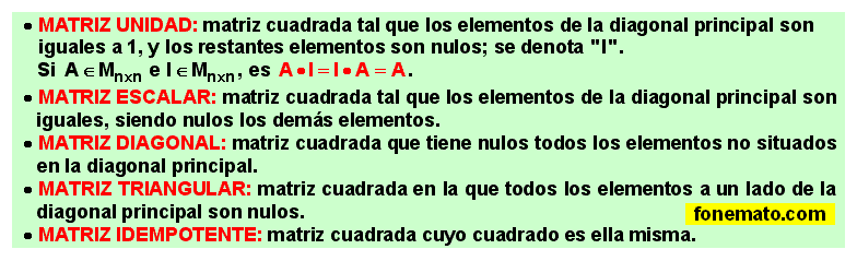 14 Otras matrices cuadradas famosas