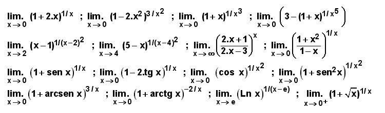 27.05 Potencia con base que <strong>tiende</strong> a 1 y exponente que <strong>tiende</strong> a infinito