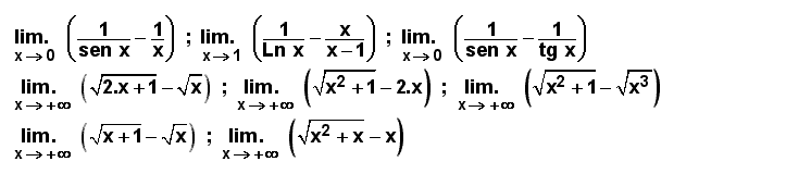27.09 Diferencia de dos números que <strong>tienden</strong> a infinito con igual signo